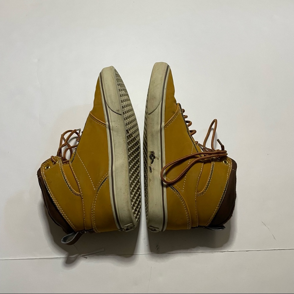 Vans Atwood Hi Brown Synthetic Lace Up Trainers Streetwear Shoes Mens Size 9 - Picture 7 of 10